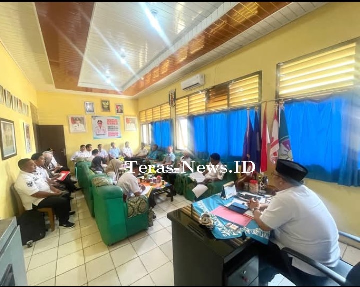 Camat Negara Batin EDI SAPUTRA,S.KOM.MM Pimpin Langsung Sosialisasi Pendirian Koperasi merah putih dan bumkam Sekecamatan Negara Batin