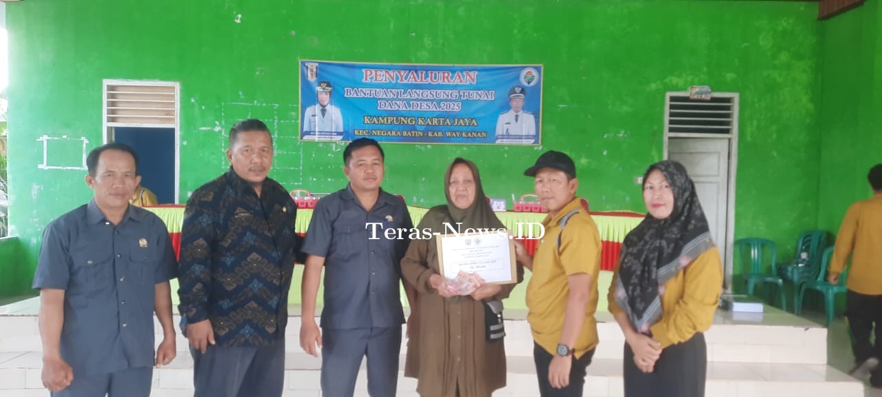 PENYALURAN BANTUAN LANGSUNG TUNAI DANA DESA ( BLT DD )