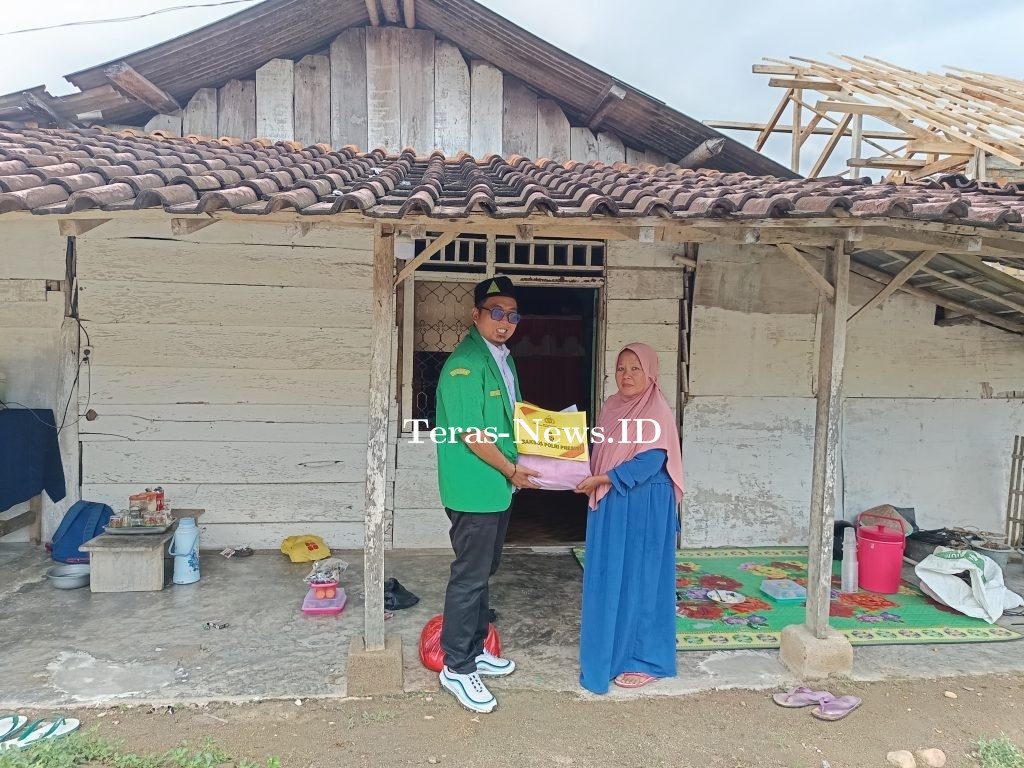 GP Ansor Way Kanan Bantu Polri Distribusikan Baksos Sambut Bulan Suci Ramadhan 1446 H