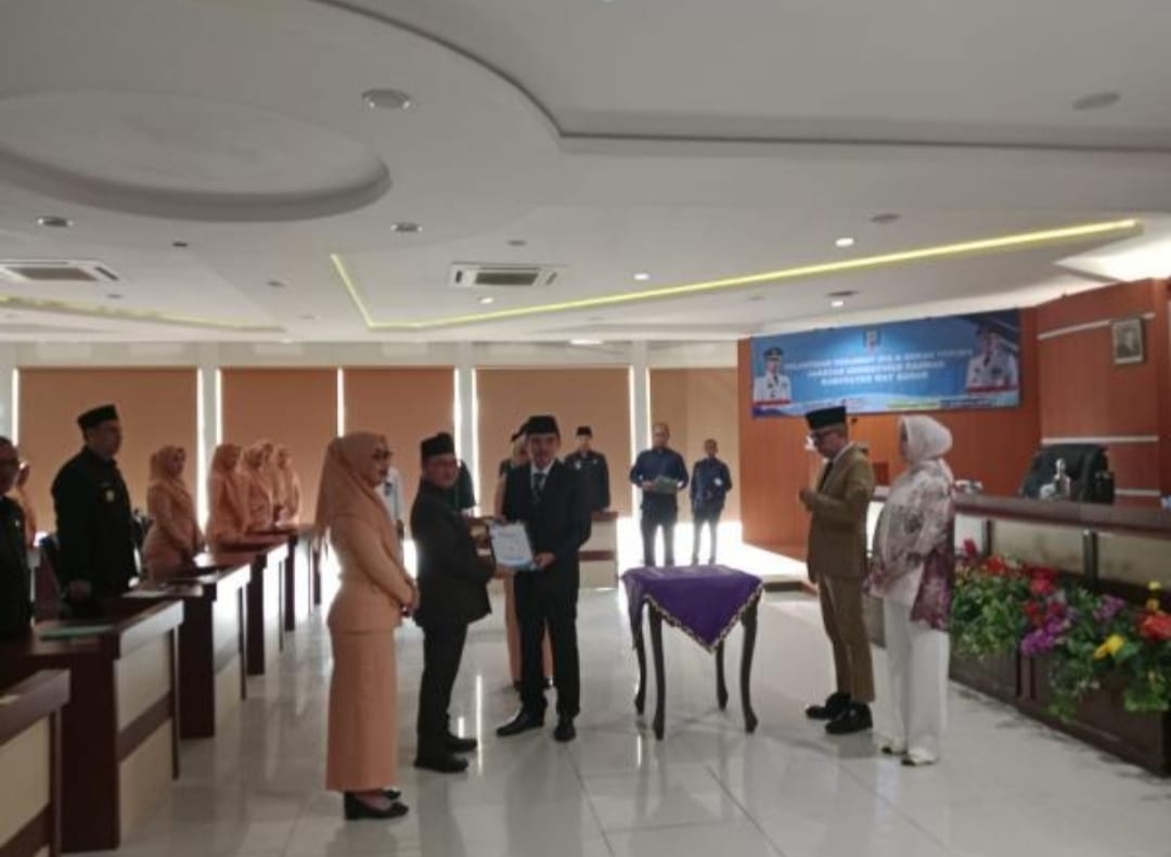 DR. Arie Anthony Thamrin, S.STP., M.IP Resmi Dilantik Menjadi Penjabat Sekretaris Daerah Way Kanan